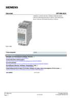 Datenblatt zu Siemens 3RT19664EA3, EAN: 4011209512467 Datenblatt zu Siemens 3RT19664EA3, EAN: 4011209512467