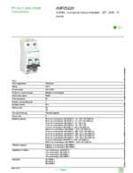 Datenblatt zu Schneider Electric A9F05220, EAN: 3606480441424