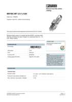 Datenblatt zu Phoenix Contact 3190645, EAN: 4017918117436