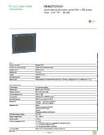 Datenblatt zu Schneider Electric HMIGTO5310, EAN: 3595864150284