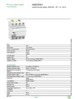 Datenblatt zu Schneider Electric A9S70763, EAN: 3606480098956 Datenblatt zu Schneider Electric A9S70763, EAN: 3606480098956
