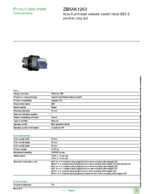 Datenblatt zu Schneider Electric ZB5AK1263, EAN: 3389110906097