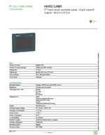 Datenblatt zu Schneider Electric HMISCU8B5, EAN: 3595864175584