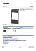 Datenblatt zu Siemens 3NY1105, EAN: 4011209006249 Datenblatt zu Siemens 3NY1105, EAN: 4011209006249