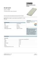 Datenblatt zu Phoenix Contact 1660397, EAN: 4017918022037