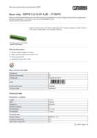 Datenblatt zu Phoenix Contact 1776579, EAN: 4017918038748
