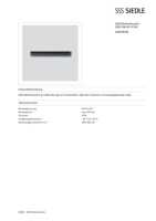 Datenblatt zu Siedle 200038548-00, EAN: 4015739385485