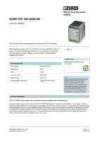 Datenblatt zu Phoenix Contact 2866802, EAN: 4046356152877