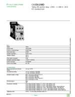 Datenblatt zu Schneider Electric CA3SK20BD, EAN: 3389110564280
