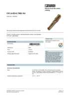 Datenblatt zu Phoenix Contact 1672440, EAN: 4017918135348