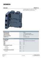 Datenblatt zu Siemens 3RV29171A, EAN: 4011209719125