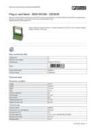 Datenblatt zu Phoenix Contact 2263036, EAN: 4017918053888