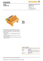 Datenblatt zu Weidmüller 8537250000, EAN: 4032248173006