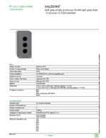 Datenblatt zu Schneider Electric XALD03H7, EAN: 3389110114942