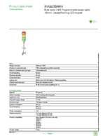 Datenblatt zu Schneider Electric XVGU3SHAV, EAN: 3606480530937