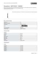 Datenblatt zu Phoenix Contact 1205202, EAN: 4017918100148