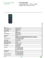 Datenblatt zu Schneider Electric ATV950D18N4, EAN: 3606480883828