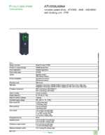 Datenblatt zu Schneider Electric ATV950U40N4, EAN: 3606480883774