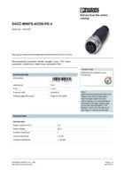 Datenblatt zu Phoenix Contact 1521342, EAN: 4017918949570