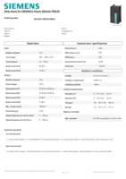 Datenblatt zu Siemens 6SL32230DE345BA0, EAN: 4019169458467 Datenblatt zu Siemens 6SL32230DE345BA0, EAN: 4019169458467