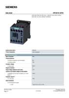 Datenblatt zu Siemens 3RT25181AP00, EAN: 4011209844735