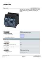 Datenblatt zu Siemens 3RA23258XB301AG2, EAN: 4011209836167