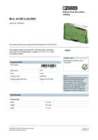 Datenblatt zu Phoenix Contact 2861263, EAN: 4017918894207