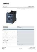 Datenblatt zu Siemens 3RT25261BB40, EAN: 4011209834859