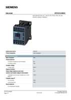 Datenblatt zu Siemens 3RT23162BB40, EAN: 4011209845657