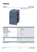 Datenblatt zu Siemens 3RV29175BA00, EAN: 4011209719033