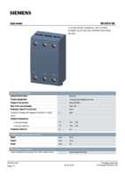Datenblatt zu Siemens 3RV29155B, EAN: 4011209718906