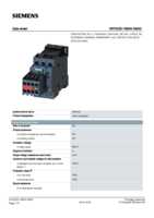Datenblatt zu Siemens 3RT20251BB443MA0, EAN: 4011209837287