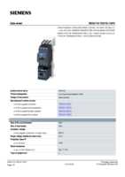 Datenblatt zu Siemens 3RA21101DD151AP0, EAN: 4011209796942 Datenblatt zu Siemens 3RA21101DD151AP0, EAN: 4011209796942