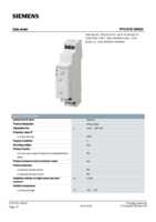 Datenblatt zu Siemens 7PV15781BW30, EAN: 4011209777316