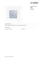 Datenblatt zu Siedle 200032636-00, EAN: 4015739326365