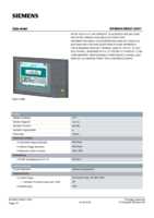 Datenblatt zu Siemens 6AV66440BA012AX1, EAN: 4025515076322