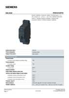 Datenblatt zu Siemens 3RA61202EP32, EAN: 4011209714724 Datenblatt zu Siemens 3RA61202EP32, EAN: 4011209714724