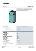 Datenblatt zu Siemens 3SE51121LA00, EAN: 4011209692701 Datenblatt zu Siemens 3SE51121LA00, EAN: 4011209692701