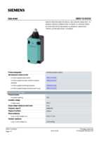 Datenblatt zu Siemens 3SE51120CC02, EAN: 4011209692138 Datenblatt zu Siemens 3SE51120CC02, EAN: 4011209692138