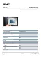 Datenblatt zu Siemens 6AV66712DJ000AX0, EAN: 4025515074656