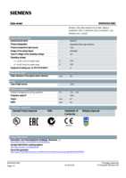 Datenblatt zu Siemens 8WD42505BC, EAN: 4011209610354