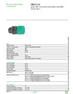 Datenblatt zu Schneider Electric ZB5AC34, EAN: 3389110904895