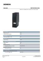 Datenblatt zu Siemens 6ES71387EA010AA0, EAN: 4019169142915