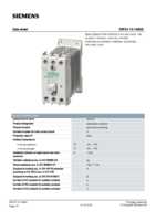 Datenblatt zu Siemens 3RF24101AB55, EAN: 4011209646841 Datenblatt zu Siemens 3RF24101AB55, EAN: 4011209646841