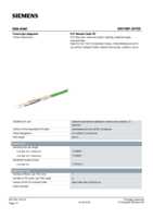 Datenblatt zu Siemens 6XV18613AT25, EAN: 4019169850278 Datenblatt zu Siemens 6XV18613AT25, EAN: 4019169850278