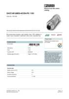 Datenblatt zu Phoenix Contact 1521258, EAN: 4017918968601