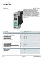Datenblatt zu Siemens 3UG46311AA30, EAN: 4011209642430 Datenblatt zu Siemens 3UG46311AA30, EAN: 4011209642430
