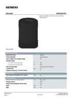 Datenblatt zu Siemens 8WD42500FA, EAN: 4011209375154