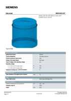 Datenblatt zu Siemens 8WD44500CF, EAN: 4011209497207