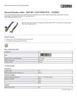 Datenblatt zu Phoenix Contact 1522642, EAN: 4017918957476 Datenblatt zu Phoenix Contact 1522642, EAN: 4017918957476